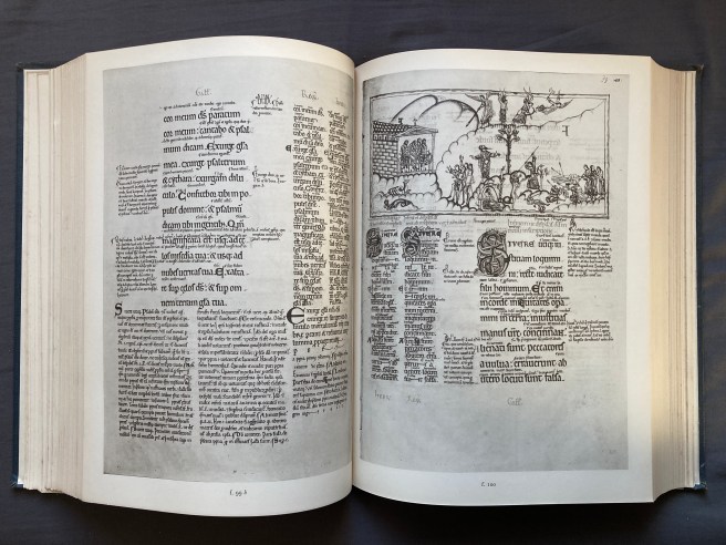 The Canterbury Psalter, with introduction by M. R. James - Figs. 99b and 100